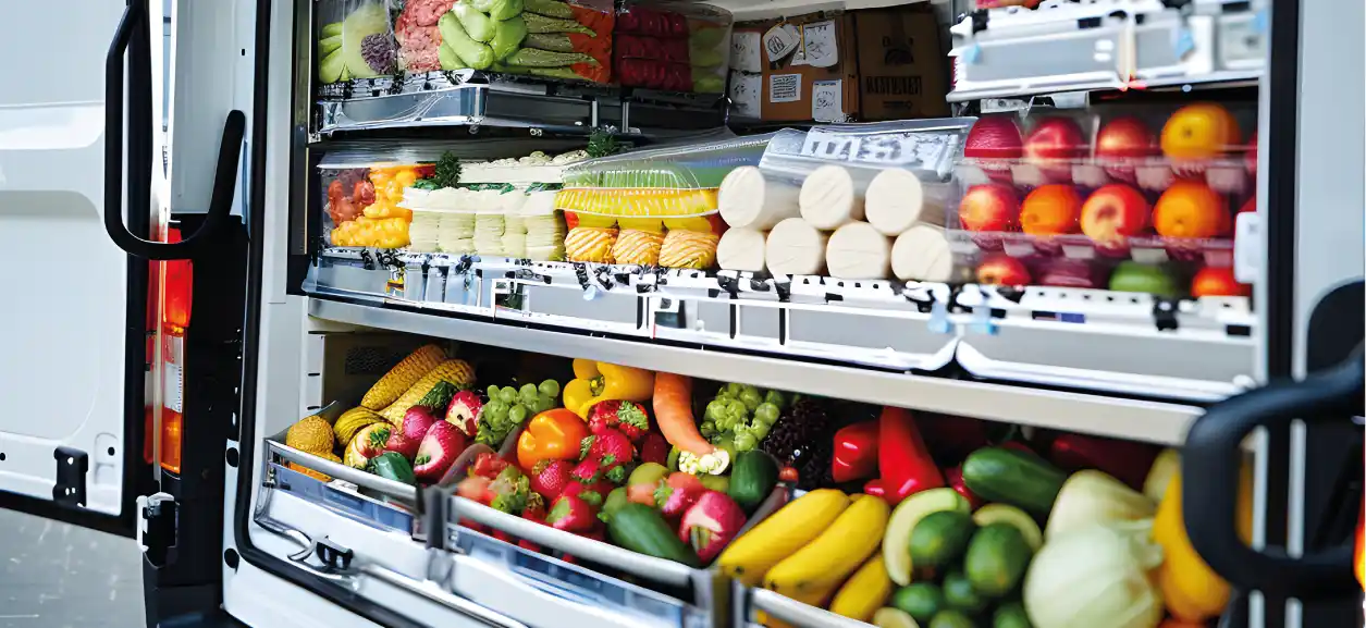 transporte refrigerado de alimentos